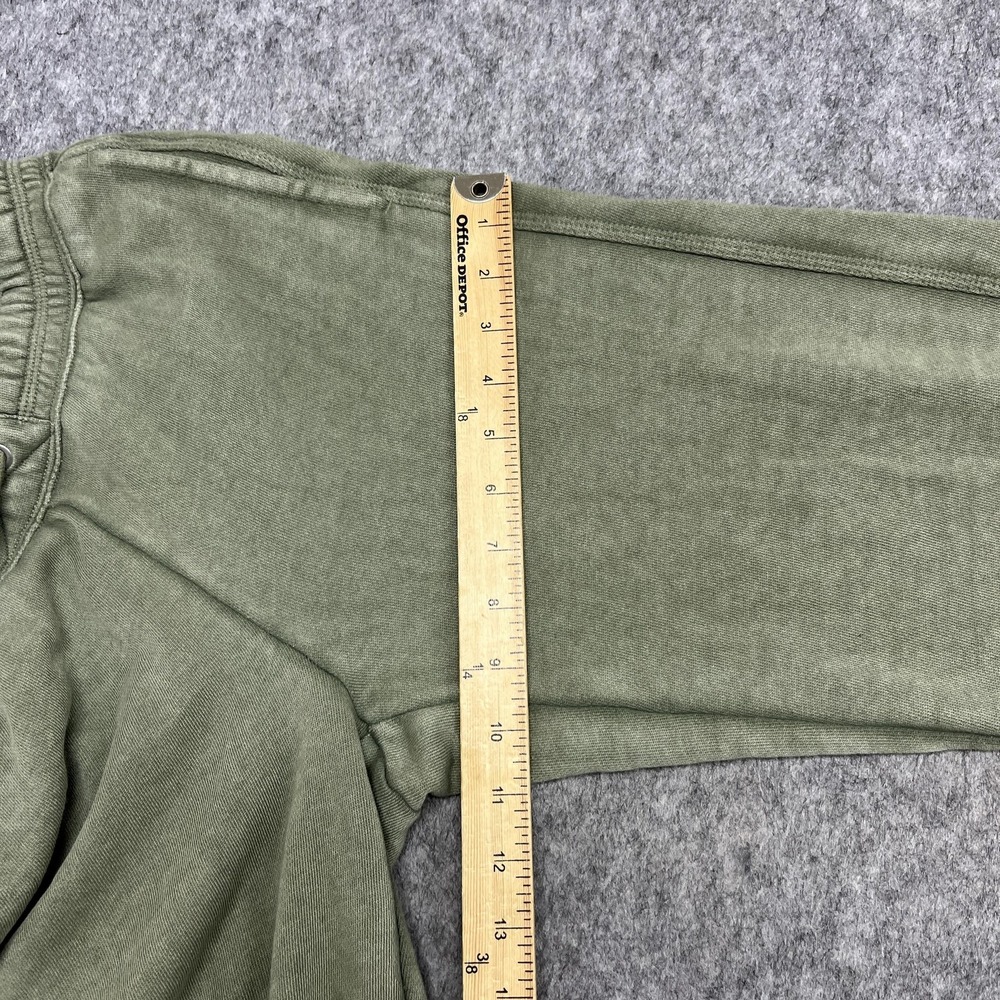 Aerie Pants Womens XS Green Jogger French Terry Elastic Lounge Sweatpants Ribbed - Picture 13 of 16